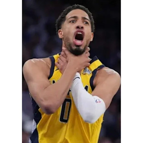 Tyrese Haliburton (Jordan)-(Pacers)-(Jersey)-(Yellow)-(Good Cond.)-(XL)-$110.00 - Picture 12 of 13